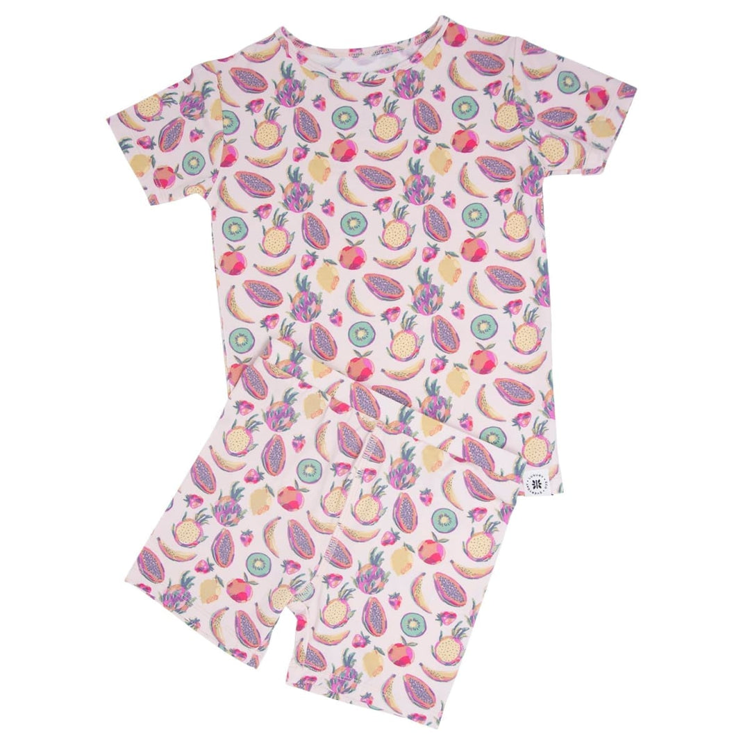 Fruit Summer Pajama Set - Tropical Fruits