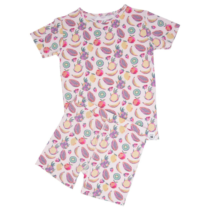 Fruit Summer Pajama Set - Tropical Fruits