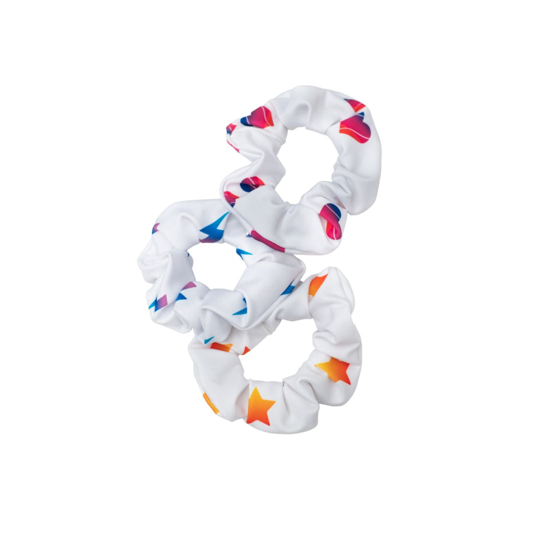 The Flash Scrunchie - White