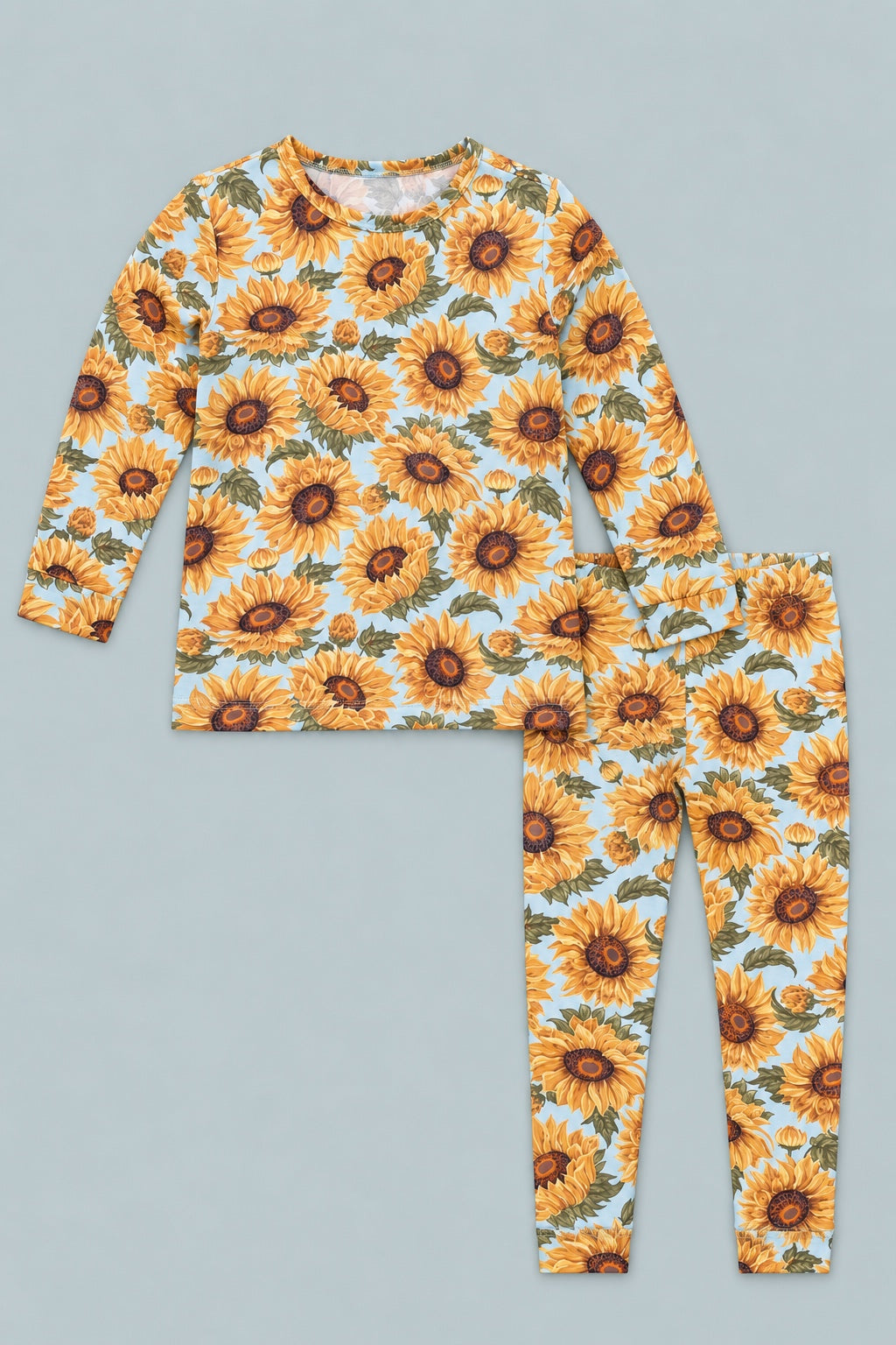 Big Kid Pajama Set - Sammy's Sunflower