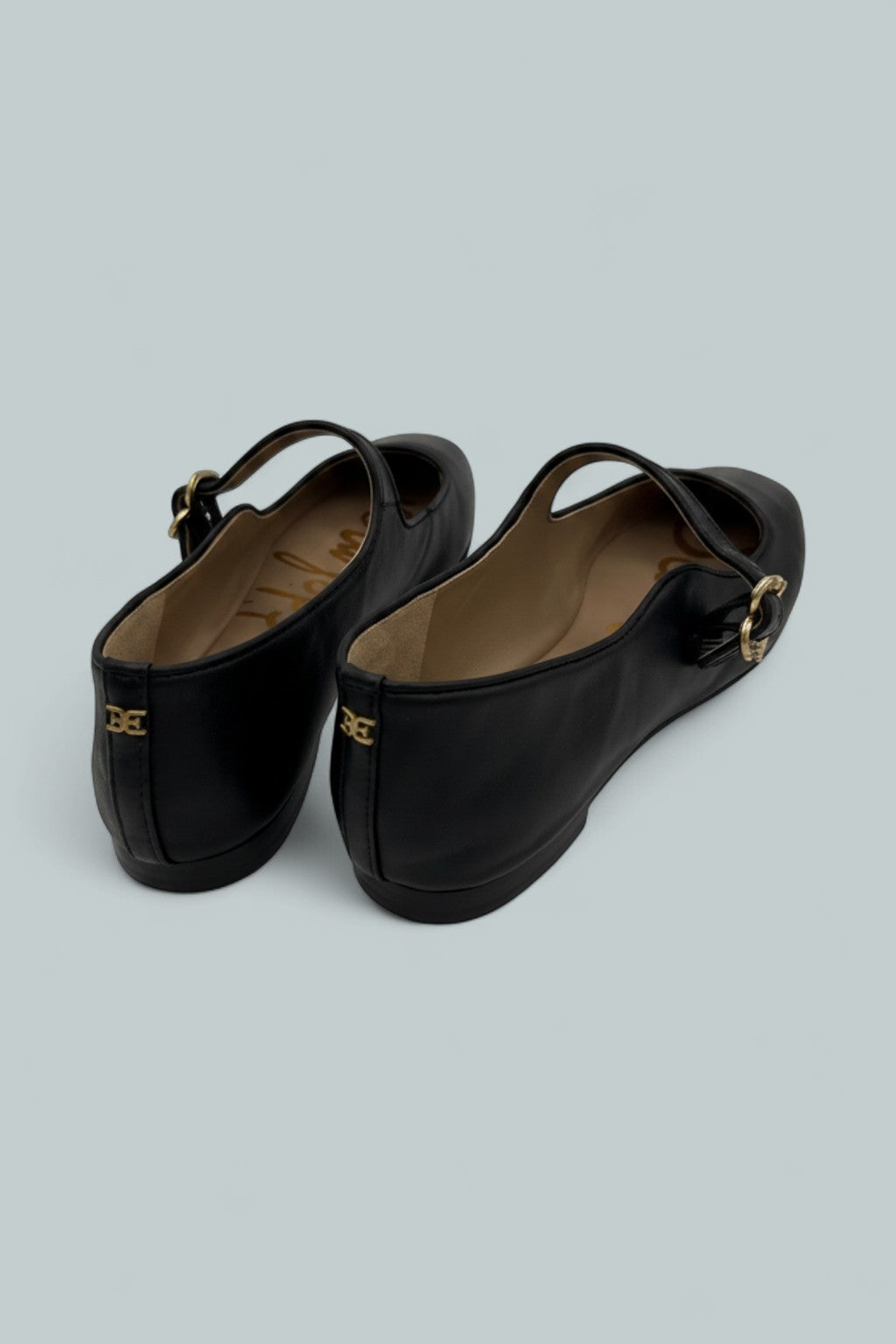 Michaela Mary Jane Flats - Black