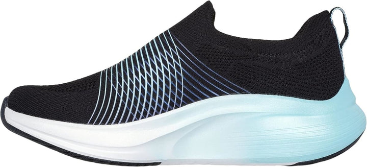 Go Walk Max Walker Sally Sneaker - Black/Aqua