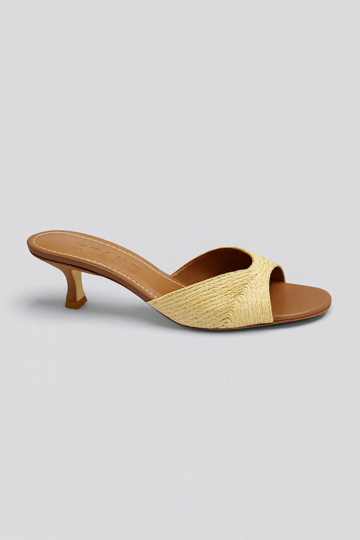 Women's Brigitte Mule Sandals - Natural Raffia