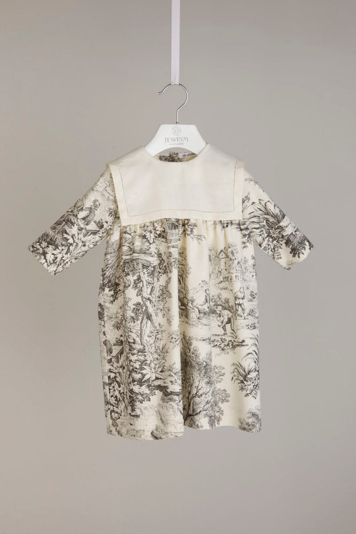 Frida - Black Toile De Jouy