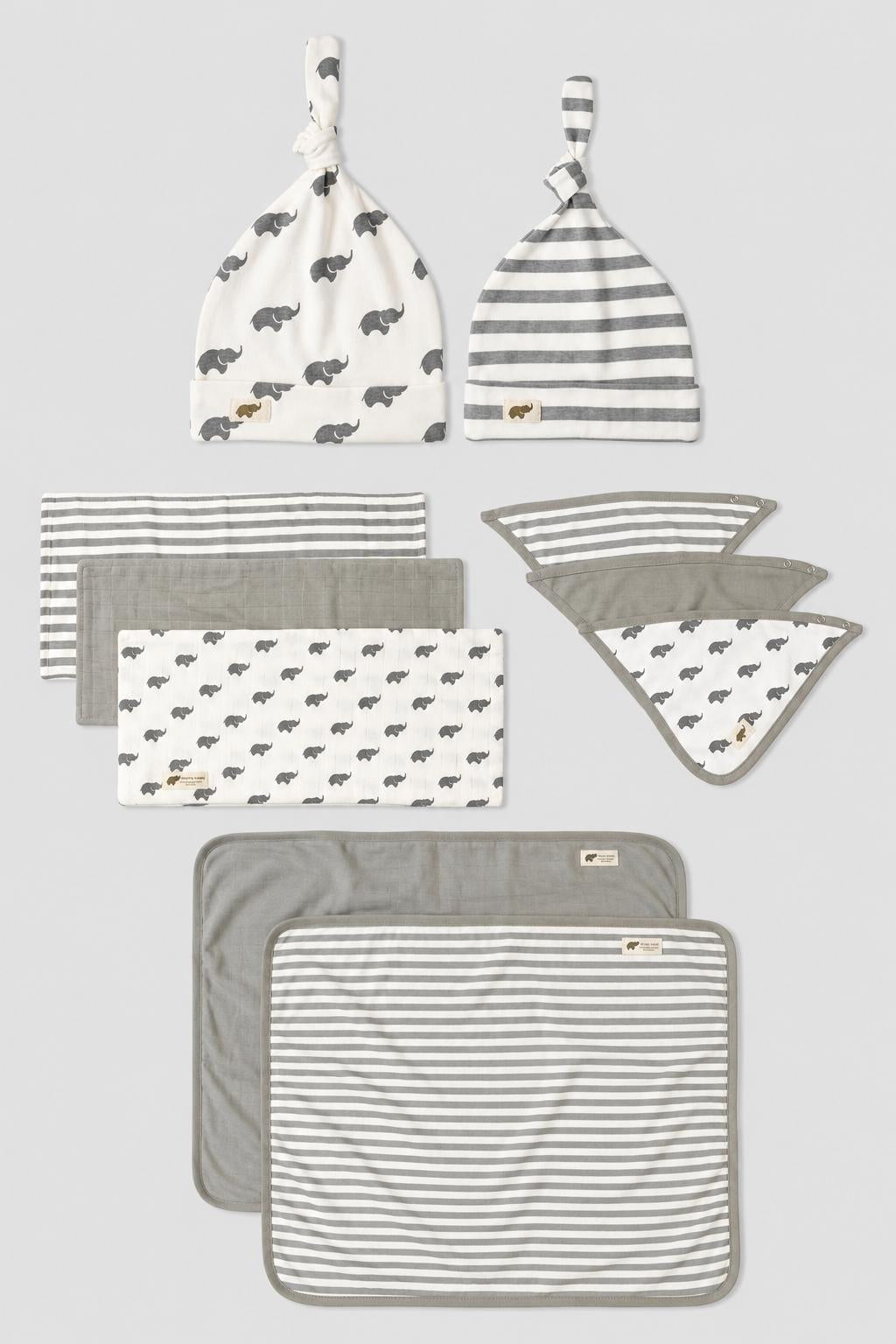 monica + andy Baby Essentials Gift Set - Grey