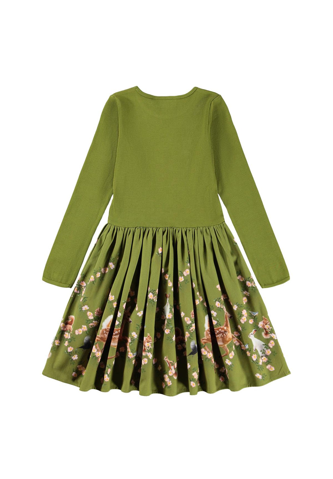 Casie Warm Dress Long Sleeve - Argyle Forest