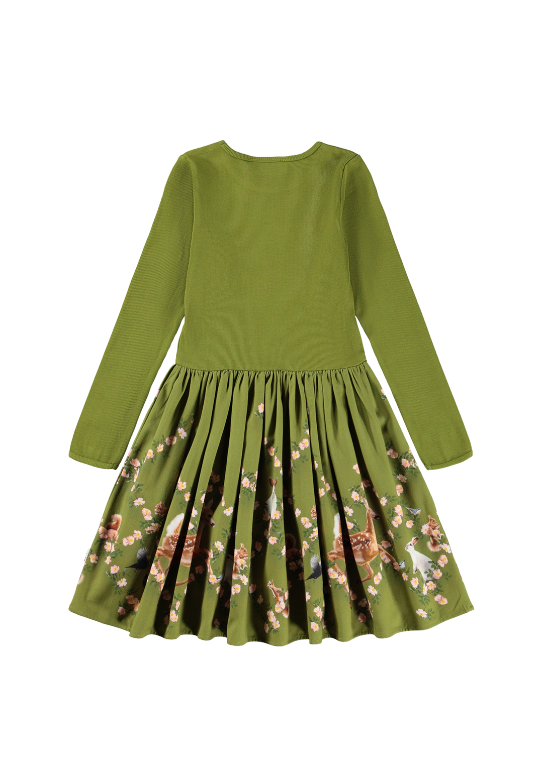 Casie Warm Dress Long Sleeve - Argyle Forest