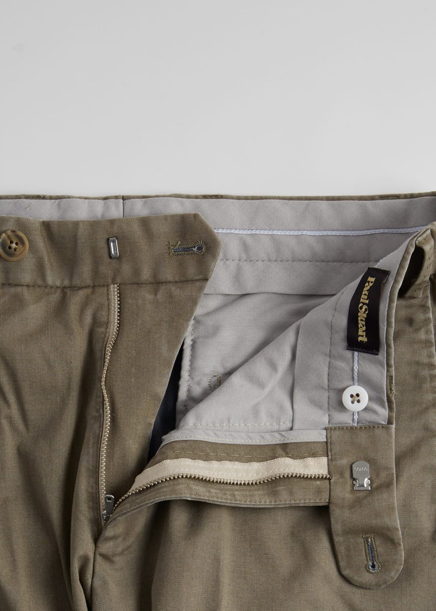 Cotton Stretch Newton Pant - Stone