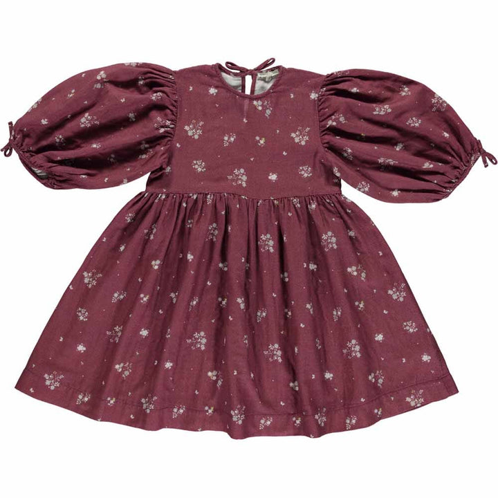 Nora Dress - Autumn Flowers Dresses + Skirts Bebe Organic