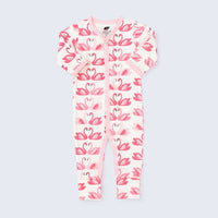 On the Go One-Piece - Pink Swan