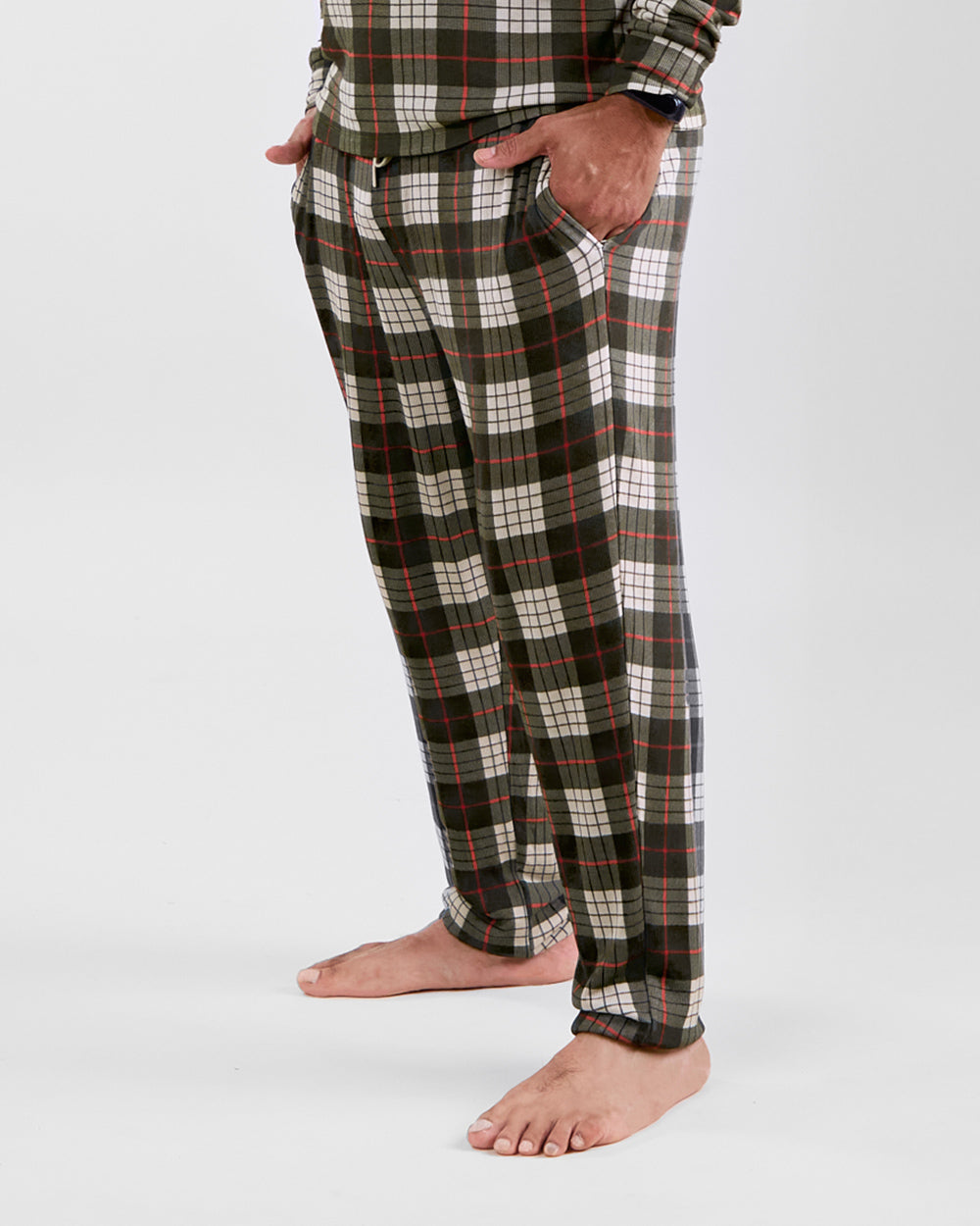 Unisex Lounge Pant - Winter Plaid