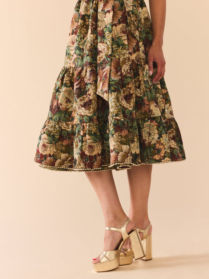 Tracy Set - Flora Floral Jacquard