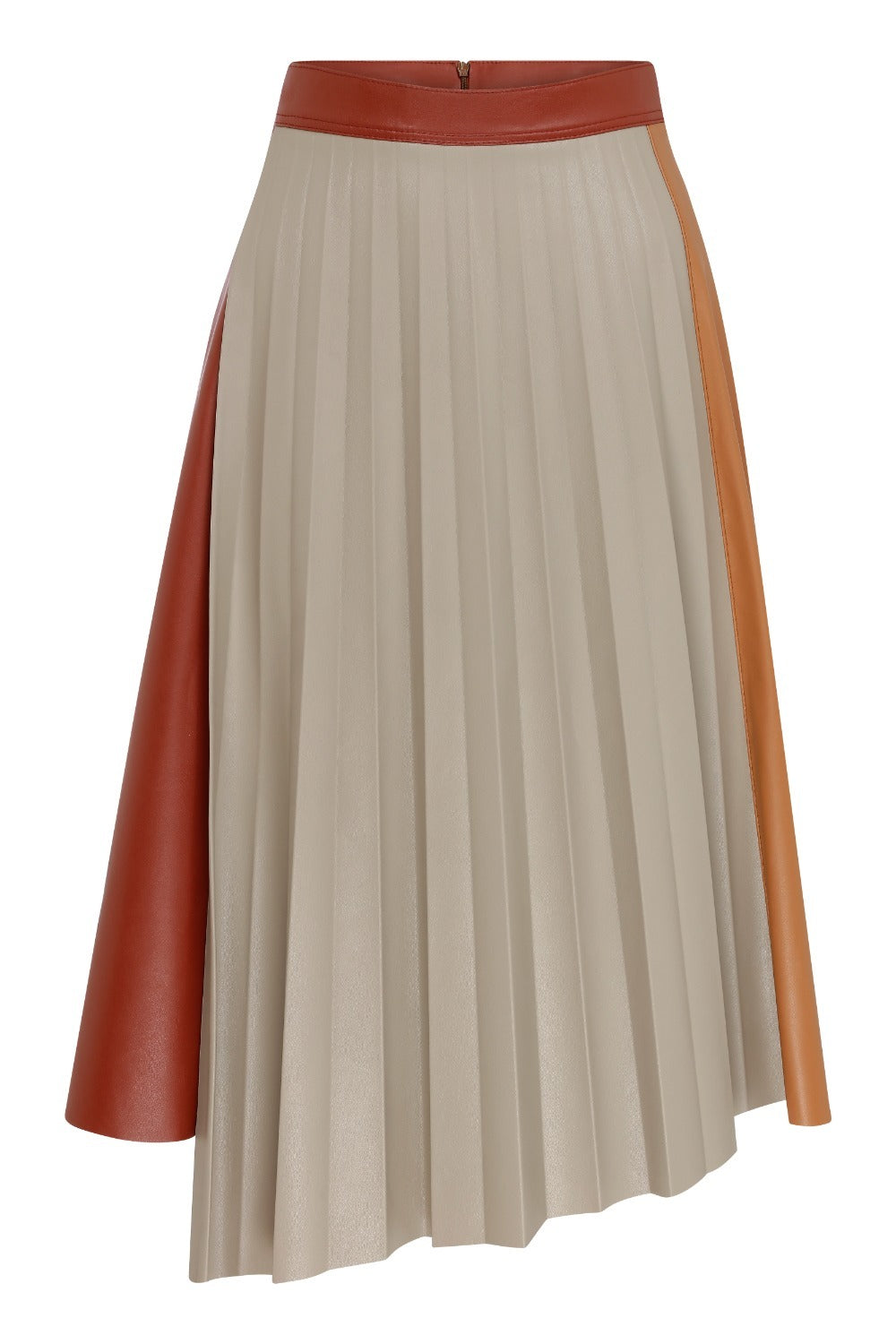 Magno Pleated Midi Skirt