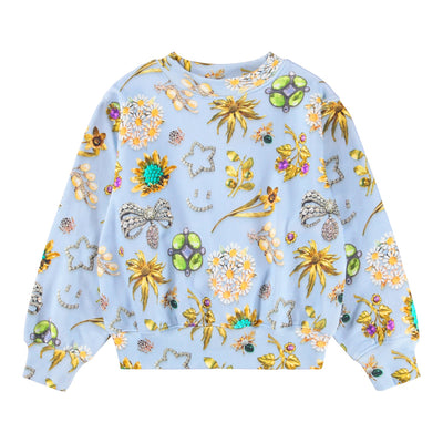 Marge Sweatshirt - Royal Bling