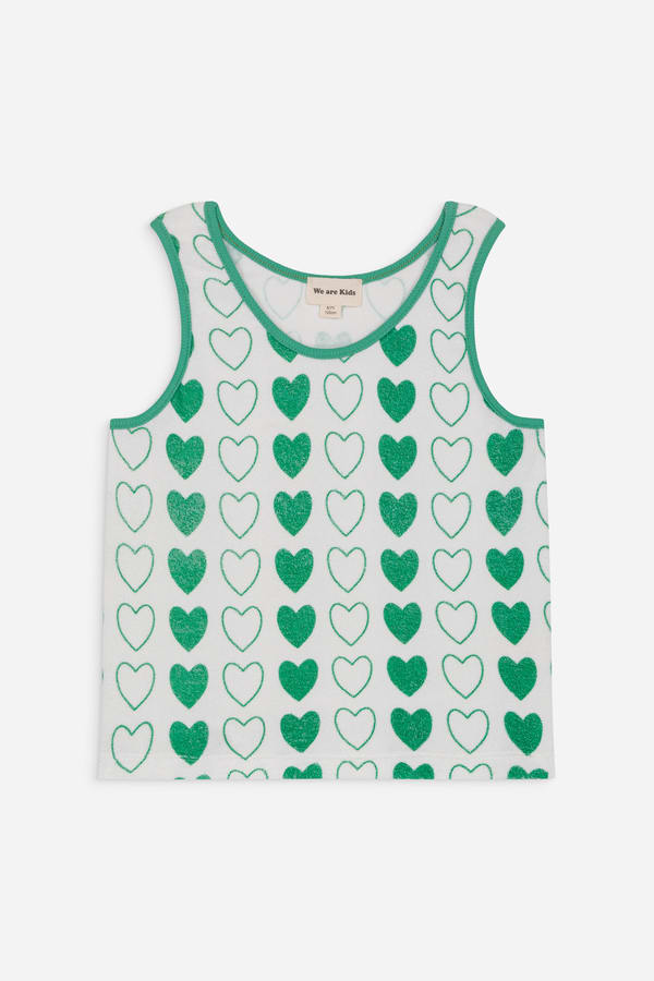 Débardeur Marcel Terry - Green Hearts