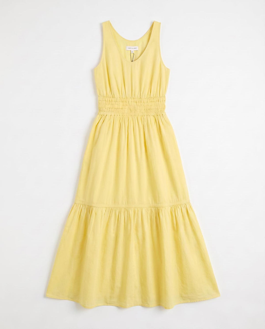 Tiered Maxi Dress - Yellow