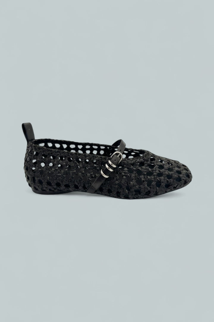 Spire Mary Jane Flats - Black