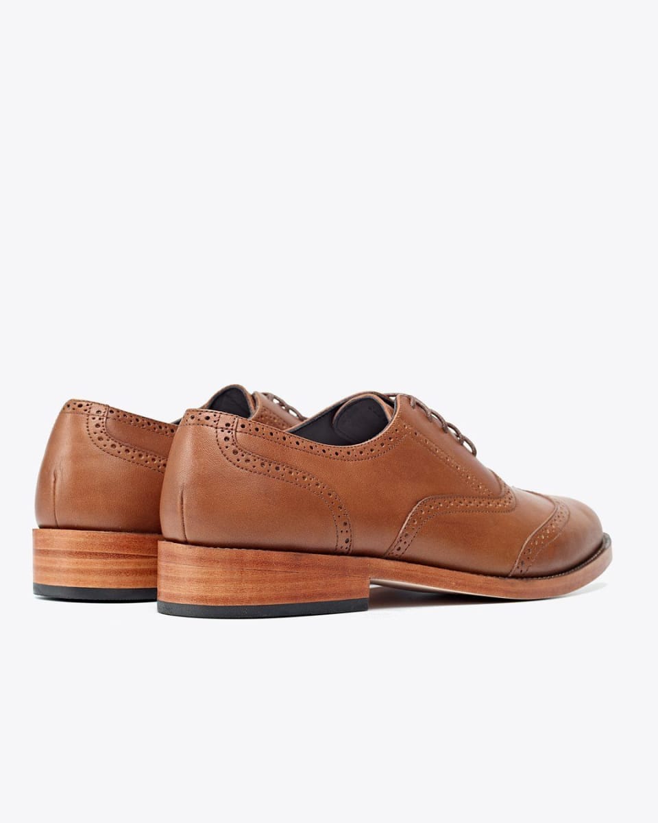Taylor Wingtip - Saddle Brown