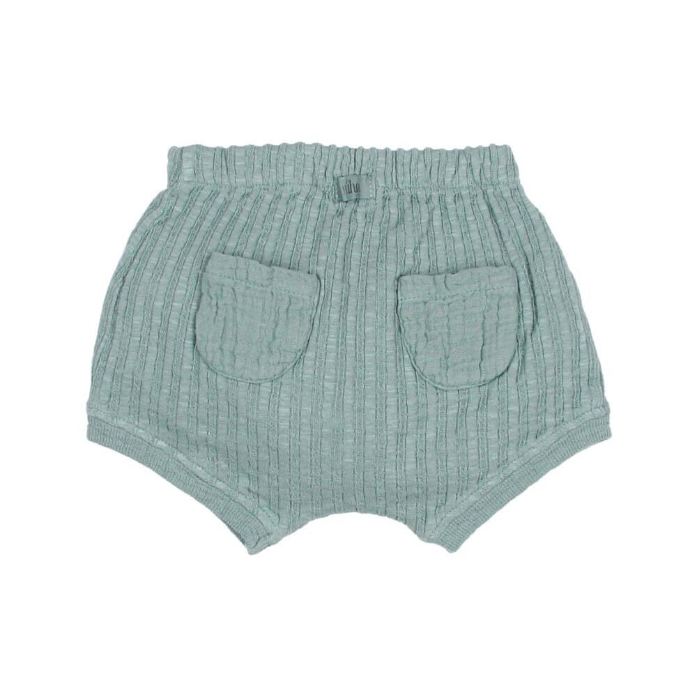 One Button Rib Short - Cactus