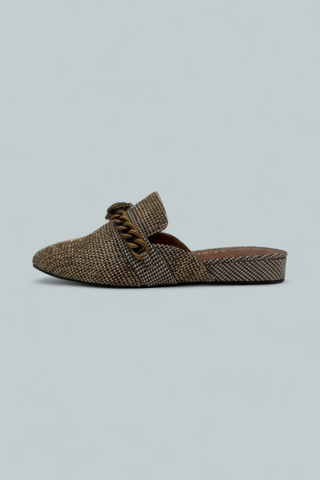 Chelsea Mules - Dark Beige