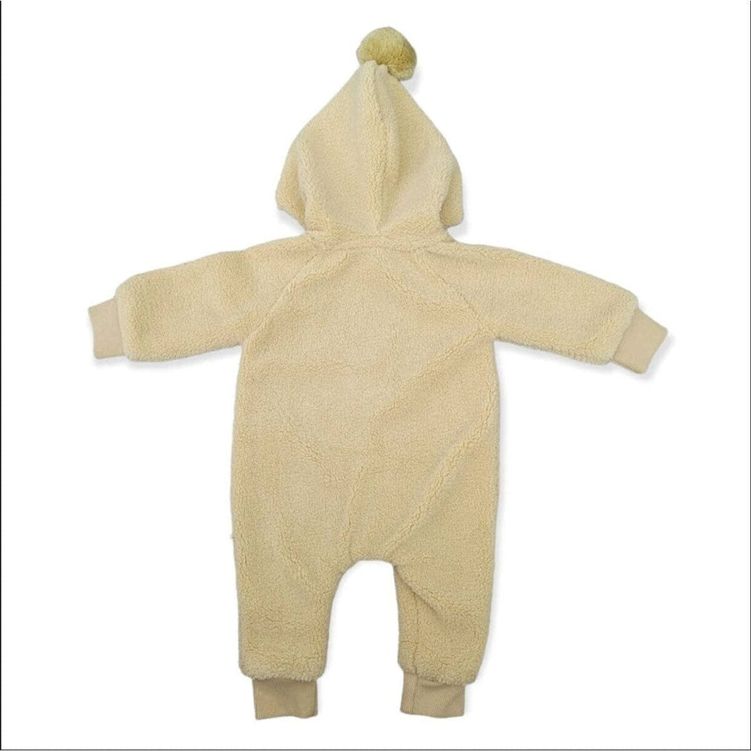 Sherpa Babysuit - Almond Outerwear Kid Wild 