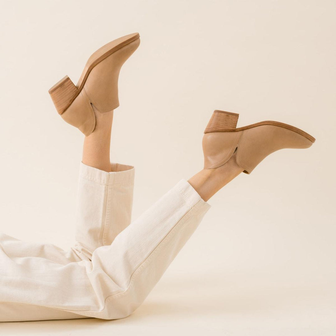 Mia Everyday Ankle Bootie - Almond