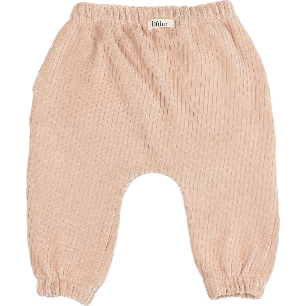 Baby Knit Velour Pants - Brush