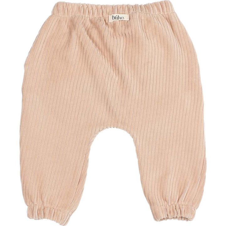 Baby Knit Velour Pants - Brush