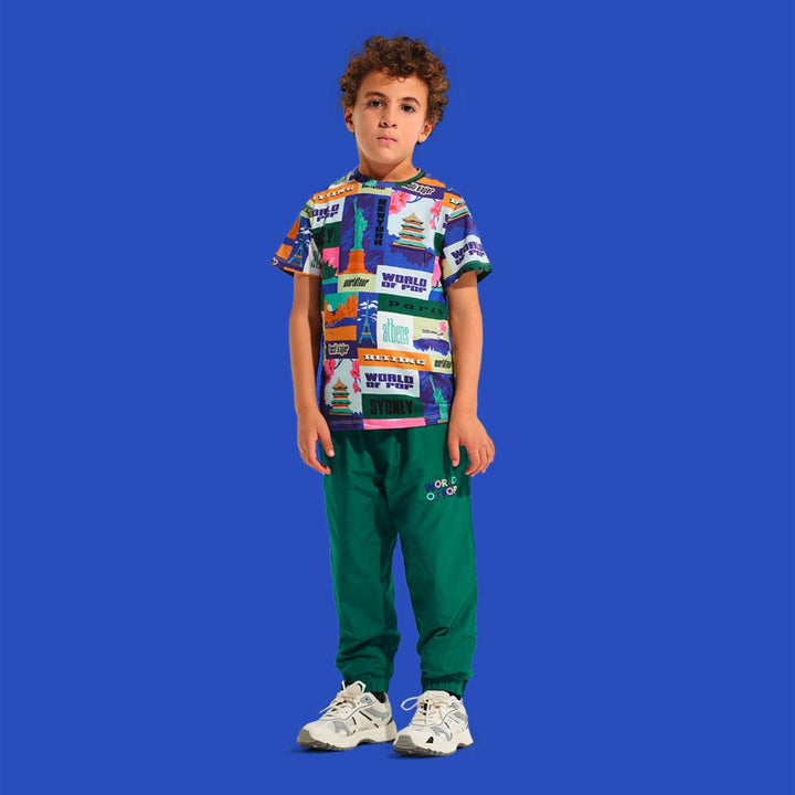 "World Tour" printed t-shirt