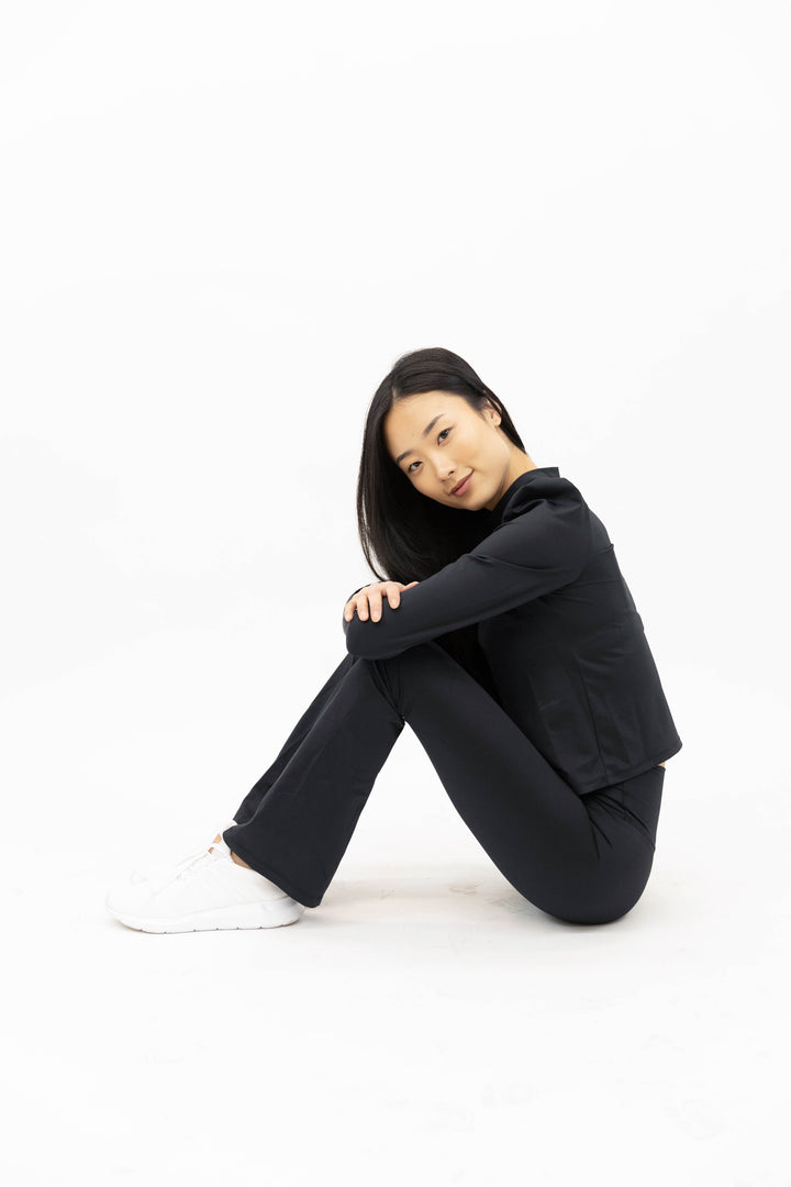 The Flare Pant Pure - Black