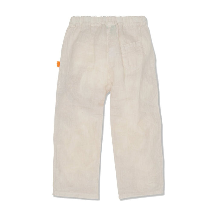 MC Kid Cream Linen Pant - Cream