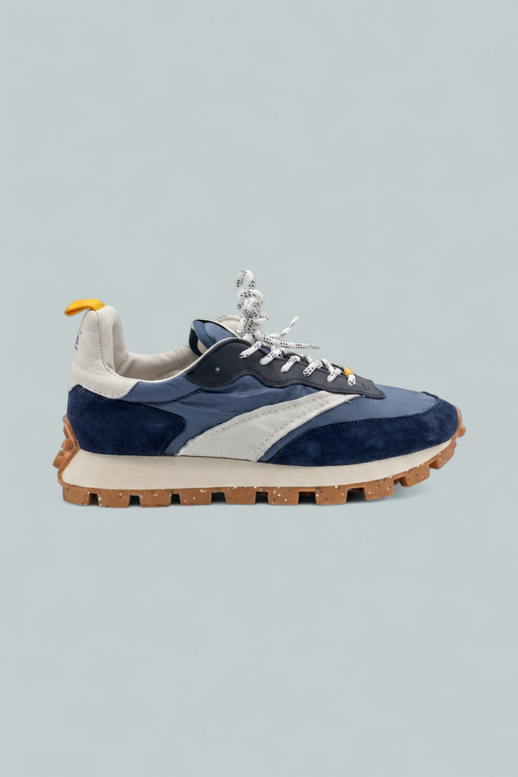 Osaka Elite Lace Up Running Sneakers - Indigo