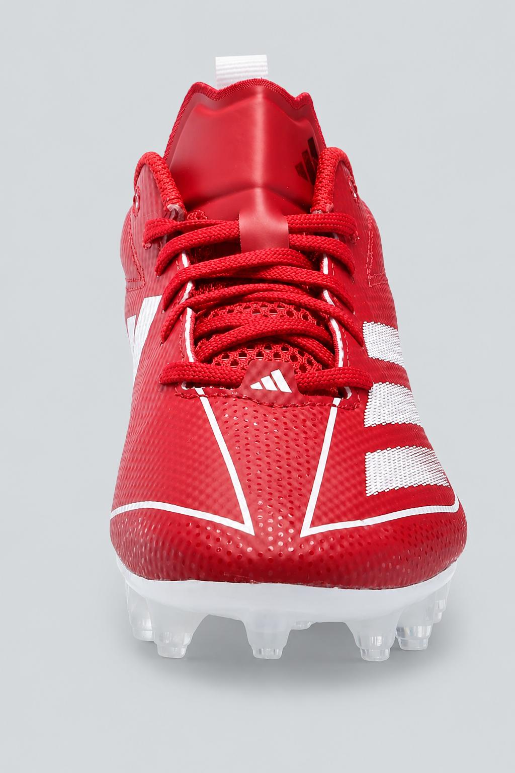 Unisex Child Adizero Spark Football - Team Power Red/White/Team Power Red