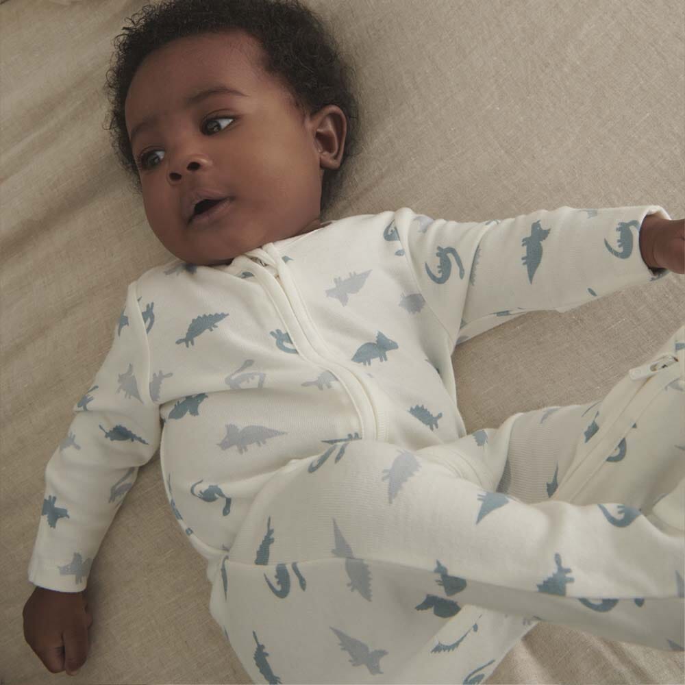 Dino Clever Zip Romper Sleep + Lounge Mori 