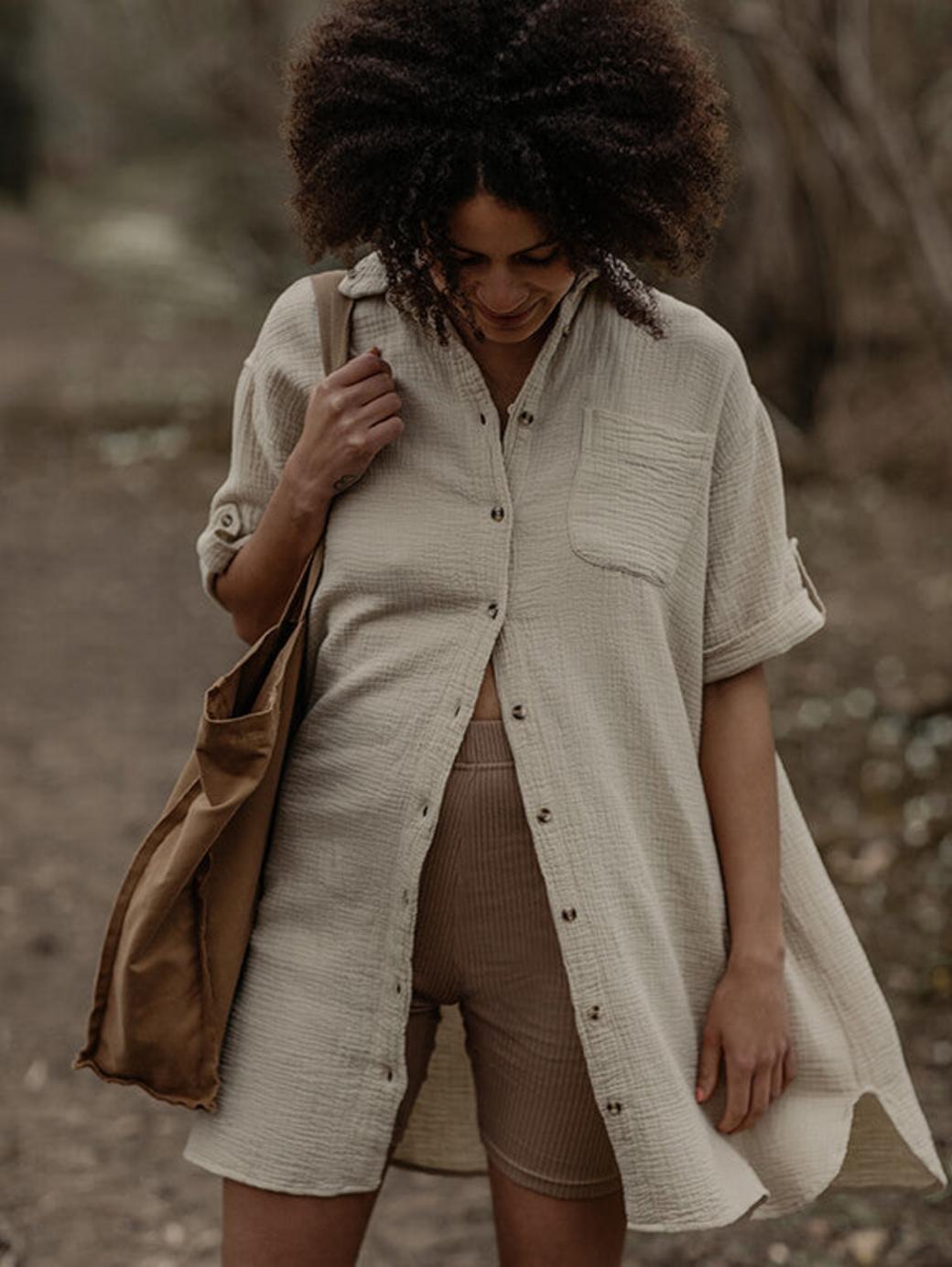 The Biker Shorts Women's - Mushroom