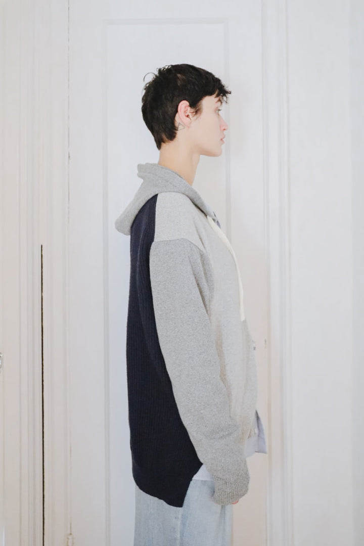 Harry Zip Hoodie - Heather Gray