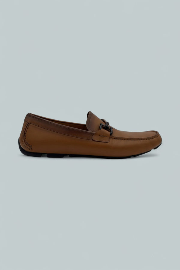 Front 4 Driving Shoe - Naturale