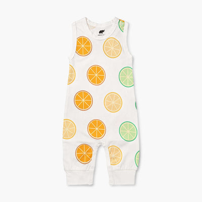Racerback Romper - Citrus Crush