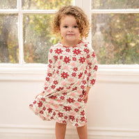 Boho Dress - Poinsettia