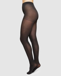 Stina Premium Bio-Cotton Tights - Charcoal