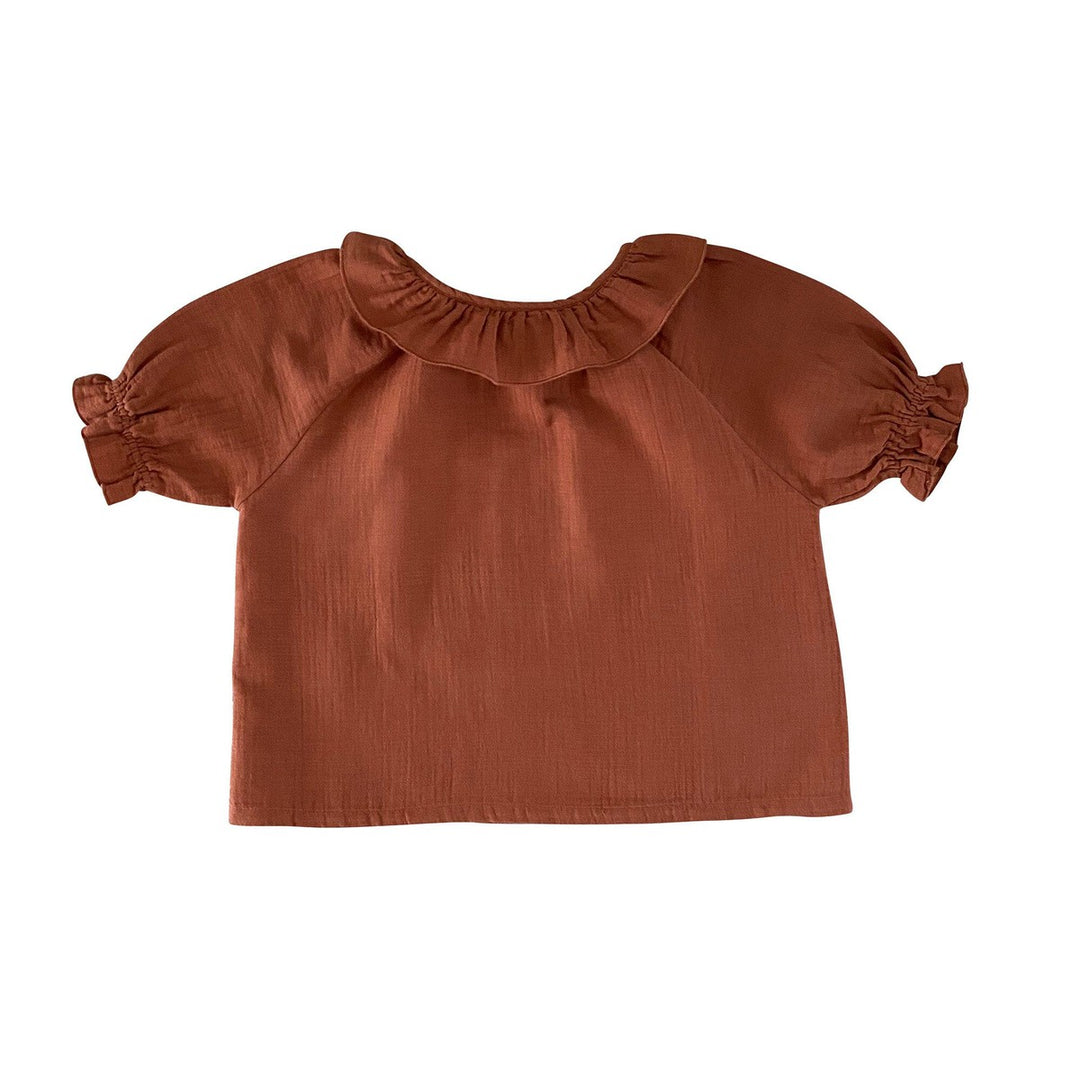 Oana Blouse - Toffee Blouses Liilu 