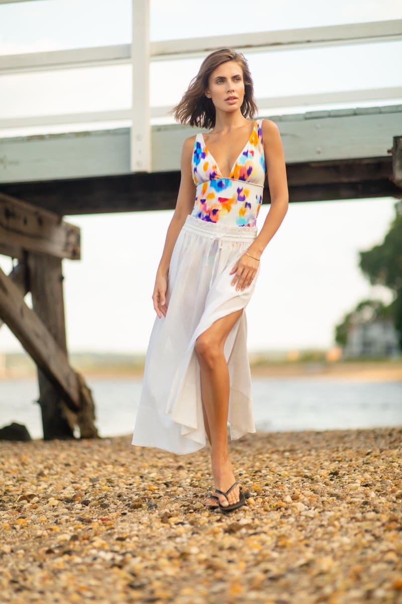 Rachel Skirt - Fresh White