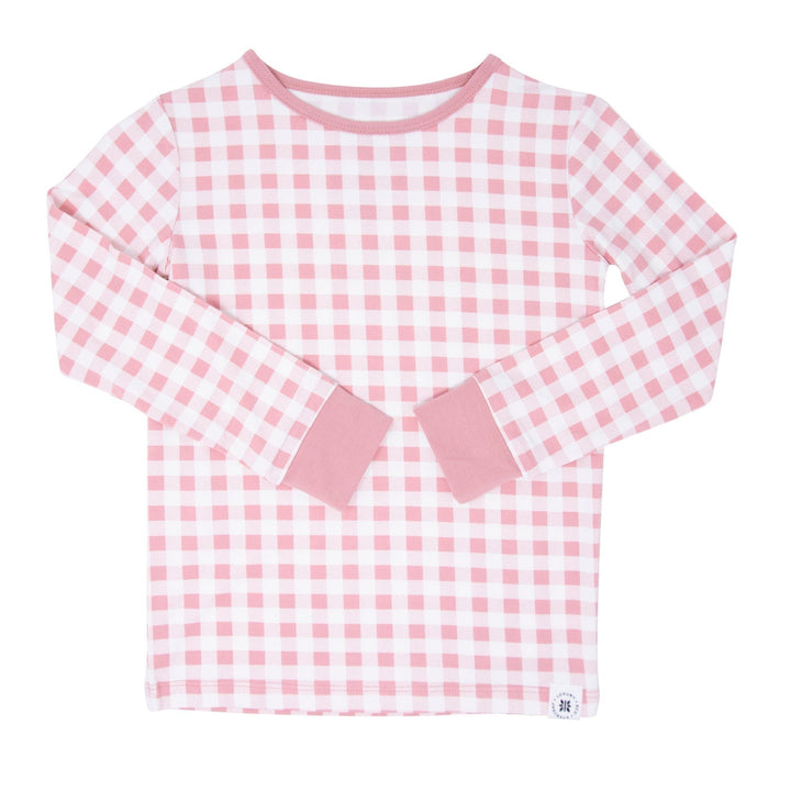 Big Kid Pajama - Pink Gingham