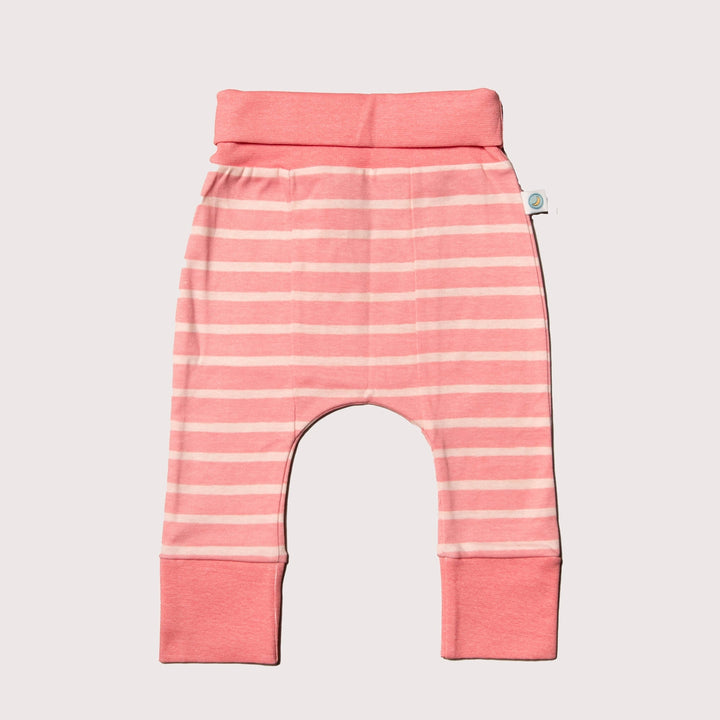 Grow with Me Harem Pants - Peony Stripe