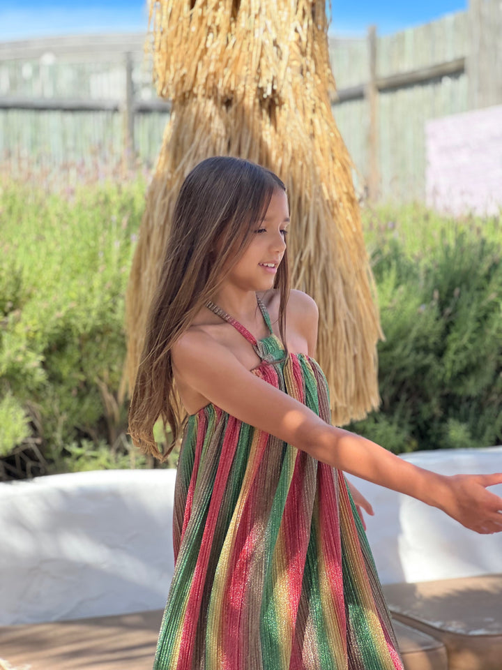 Pink Rainbow Shimmer - Multicolour