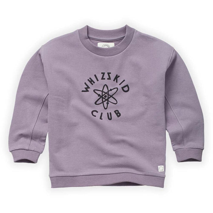 Whizzkid Club Sweatshirt - Ice Purple Sweatshirts Sproet & Sprout 