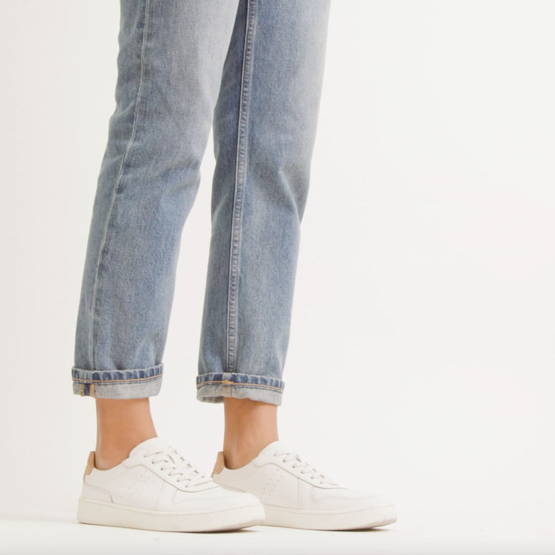 Bria Go-To Court Sneaker Colorblock - Bone