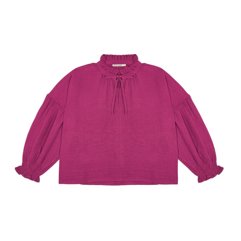 Olivia Blouse - Bougainvillea Blouses The New Society 