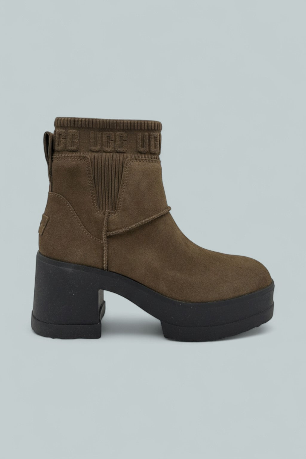 Moxy Chelsea Suede Boots - Dark Toffee