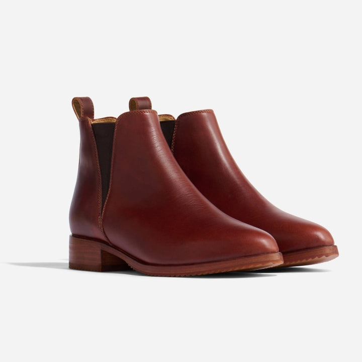 Eva Everyday Chelsea Boot - Auburn